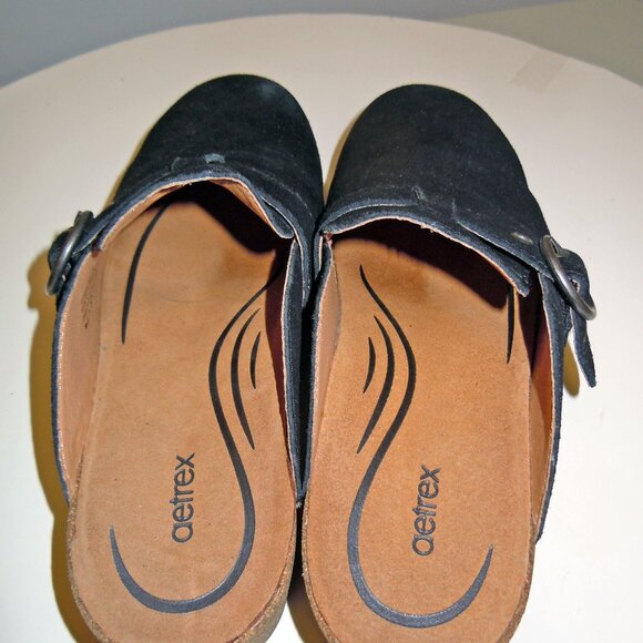 Aetrex Beckie Cork Clog, Size 38 - Picture 3 of 6